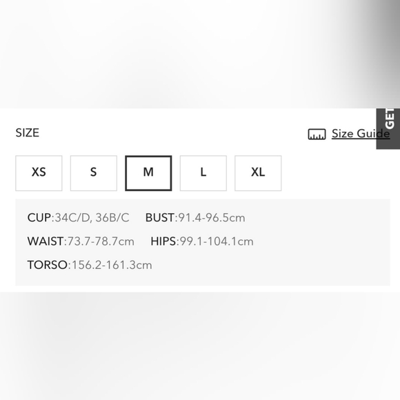 Cupshe Navy super bloom blue lace up one piece - Picture 4 of 4